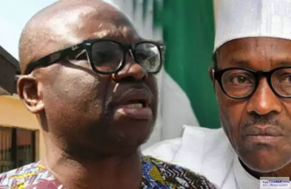 My Problem With Buhari is That He Buhari is an Illiterate – Gov. Fayose